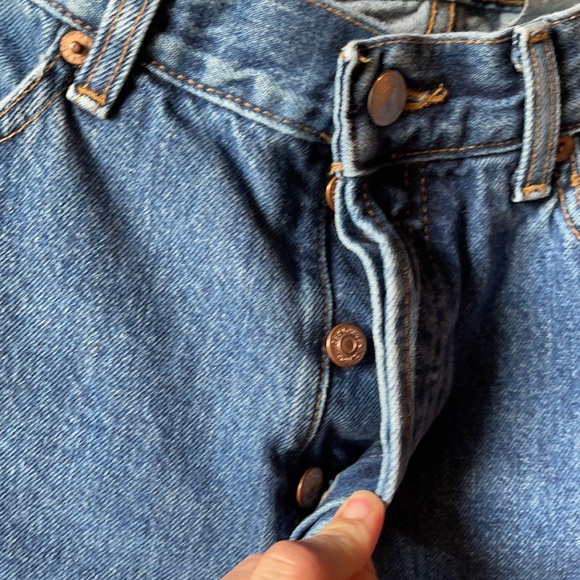 Vintage GAP High Waist Button Fly Cutoff Shorts 8 - Picture 4 of 6